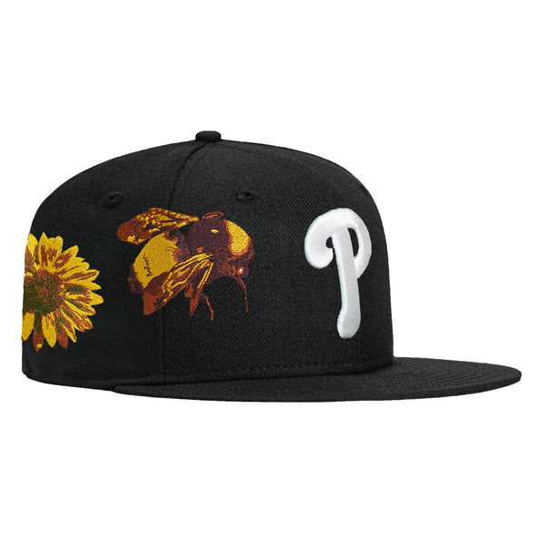 Flower Boy "Felicity" Fitted Black